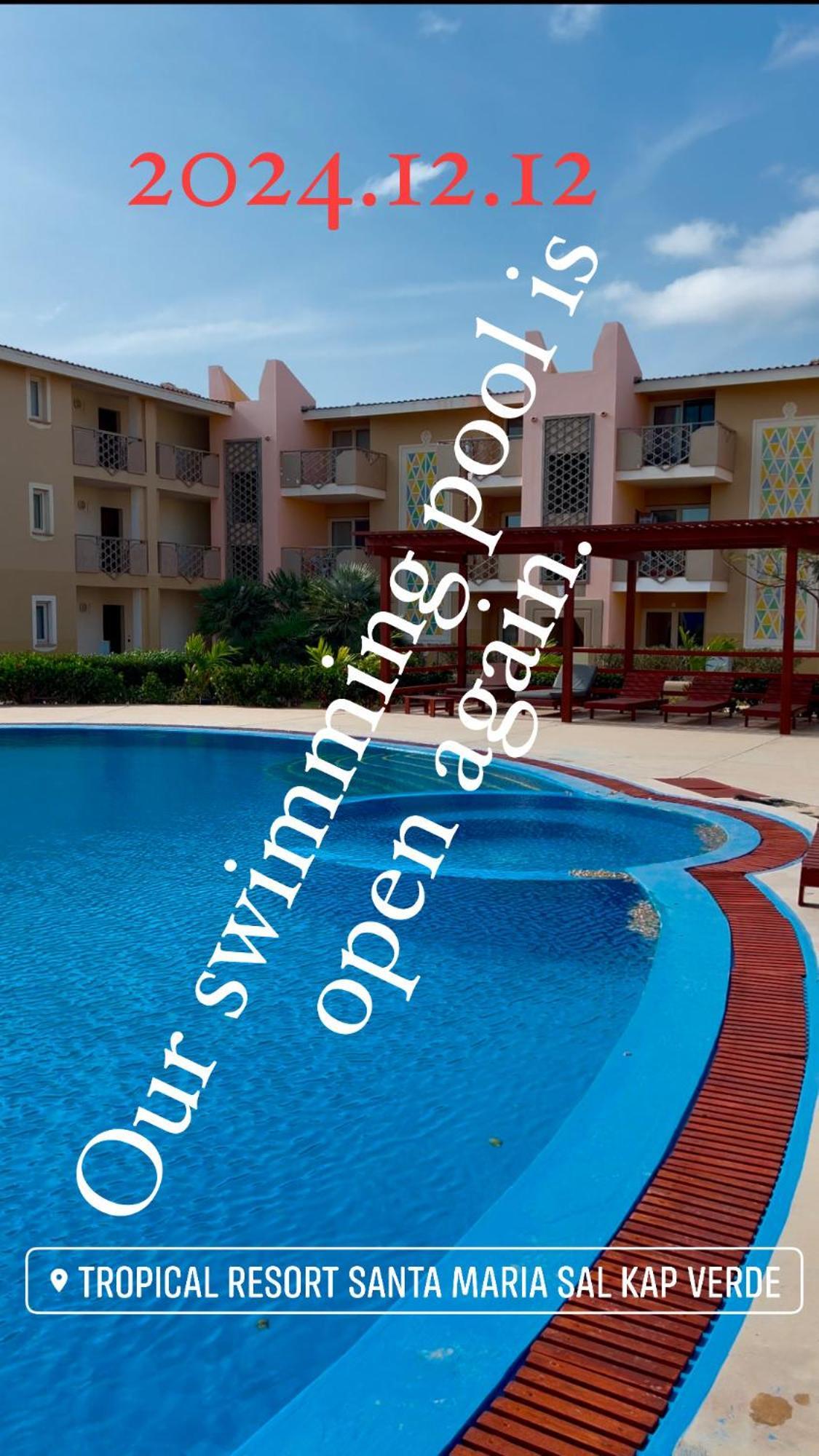 Tropical Morabeza Apartment Santa Maria Exteriér fotografie